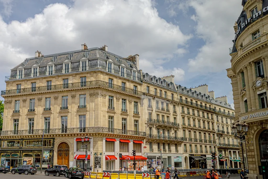 Parisian boulevards